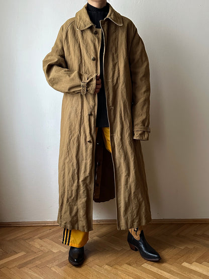 AW'2001 C.P. COMPANY Nylon coat, inspired by the French Army M35 Motorcycle coat