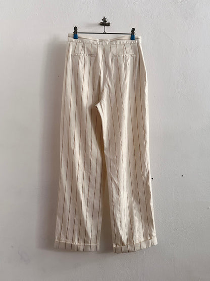 striped summer trouser
