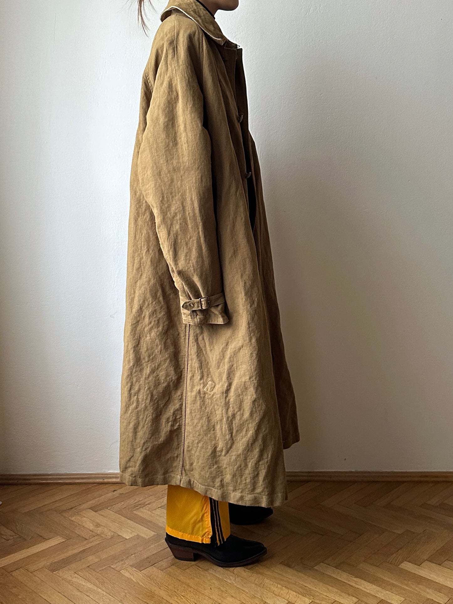 AW'2001 C.P. COMPANY Nylon coat, inspired by the French Army M35 Motorcycle coat