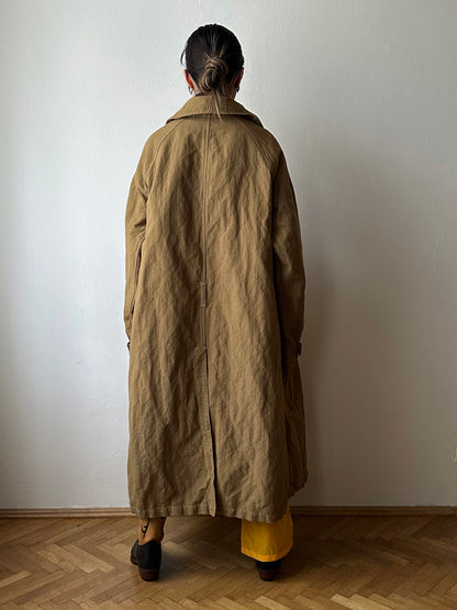 AW'2001 C.P. COMPANY Nylon coat, inspired by the French Army M35 Motorcycle coat