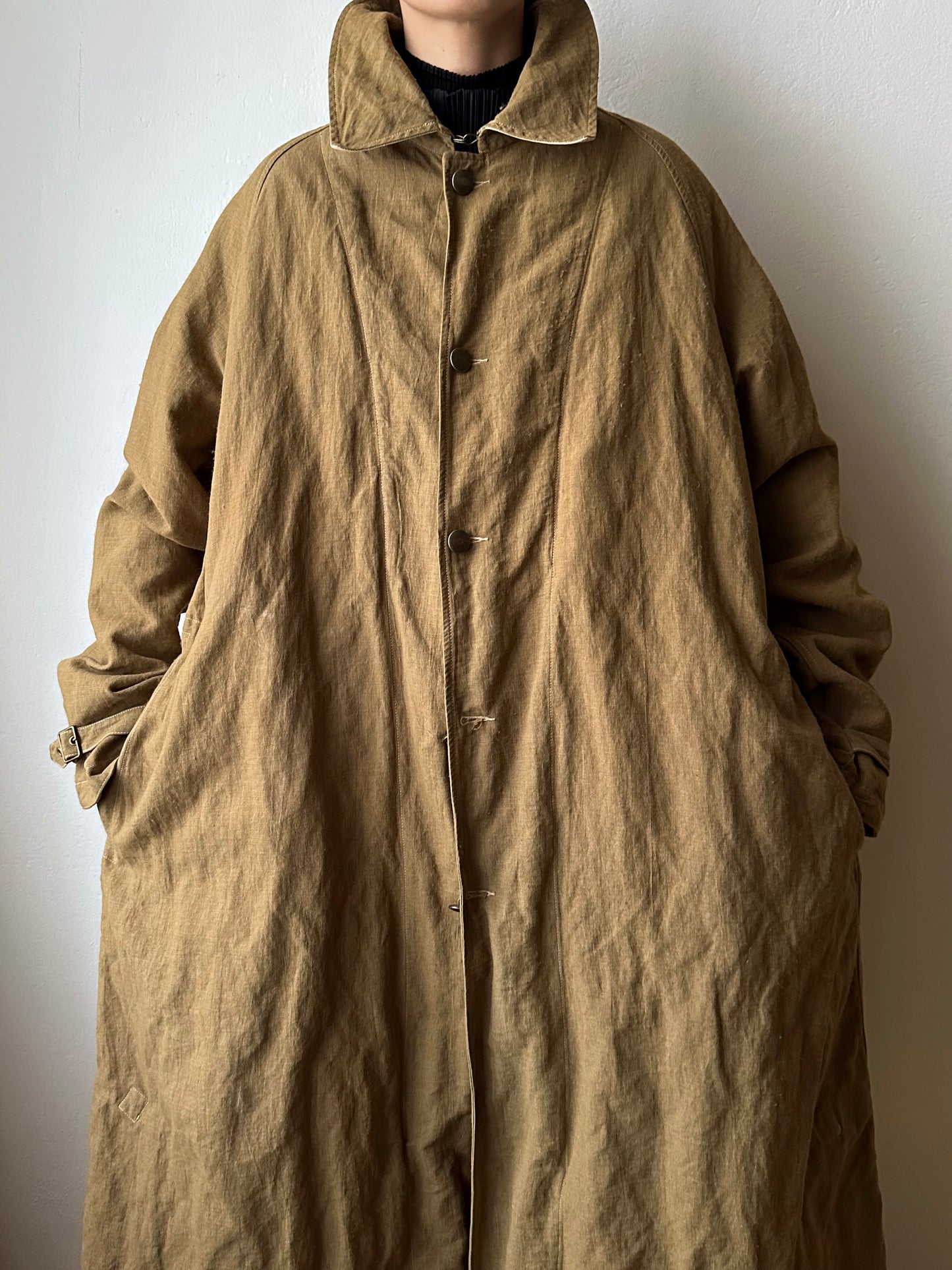 AW'2001 C.P. COMPANY Nylon coat, inspired by the French Army M35 Motorcycle coat