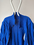 Vintage handmade zipup sweater