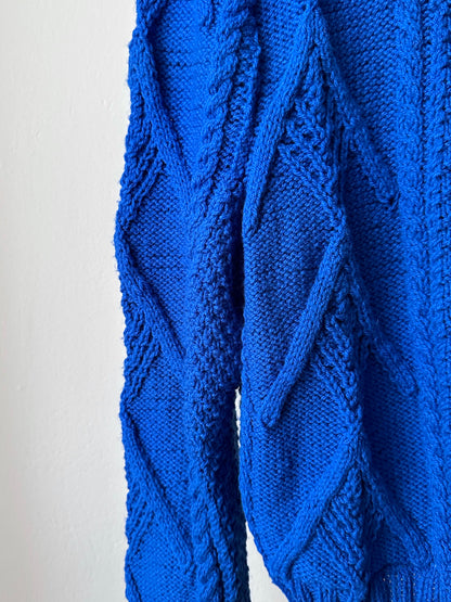 Vintage handmade zipup sweater