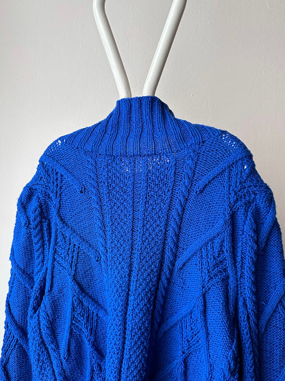 Vintage handmade zipup sweater