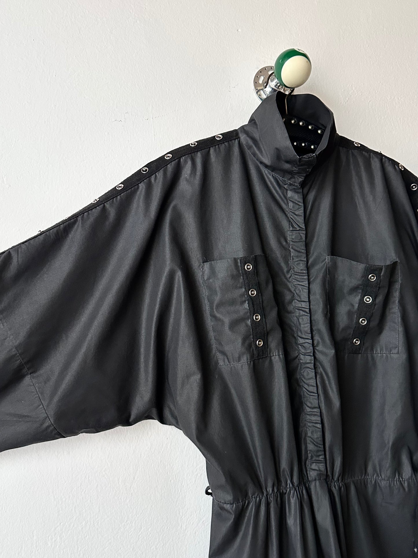 90s snap buttons dress