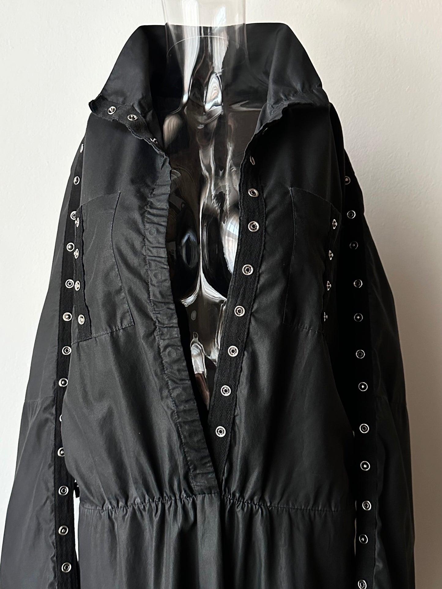 90s snap buttons dress