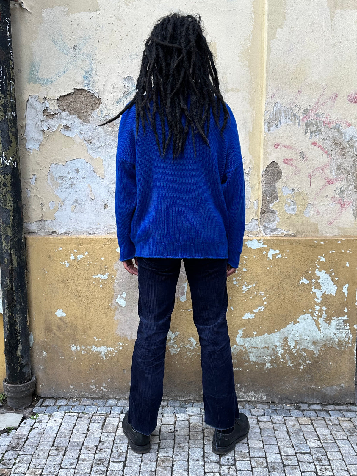 Thierry Mugler Wool Jumper BOB 80s 90s 80年代 90年代 ニット Toto Praha Vintage clothing shop Antique shop 古着屋 プラハ Showroom appointment Prague ユーロ古着 ヨーロッパ古着 古着卸 ヴィンテージ