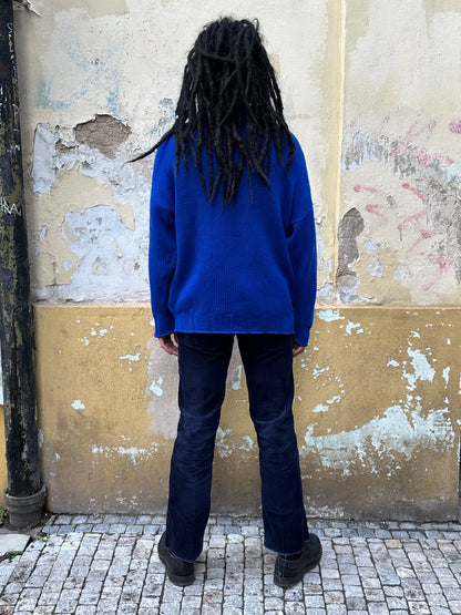 Thierry Mugler Wool Jumper BOB 80s 90s 80年代 90年代 ニット Toto Praha Vintage clothing shop Antique shop 古着屋 プラハ Showroom appointment Prague ユーロ古着 ヨーロッパ古着 古着卸 ヴィンテージ