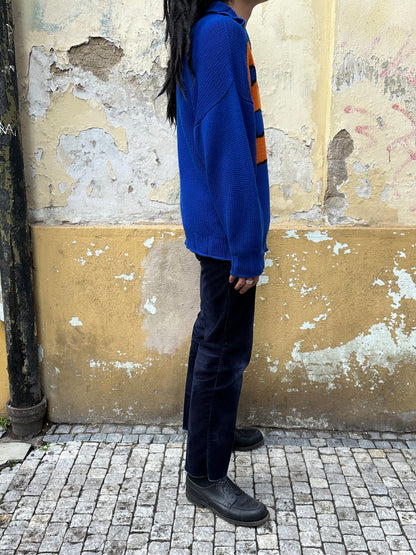 Thierry Mugler Wool Jumper BOB 80s 90s 80年代 90年代 ニット Toto Praha Vintage clothing shop Antique shop 古着屋 プラハ Showroom appointment Prague ユーロ古着 ヨーロッパ古着 古着卸 ヴィンテージ