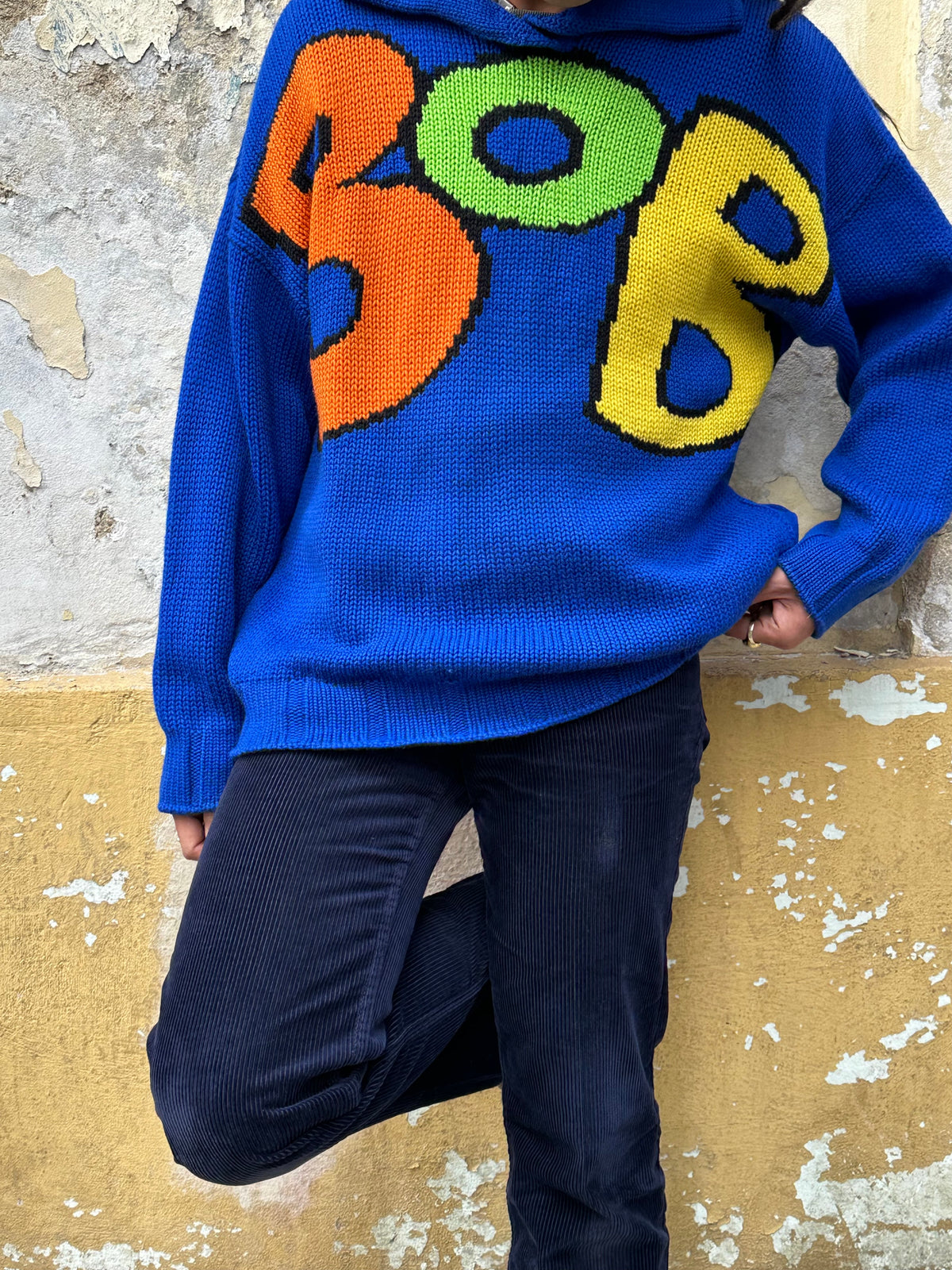 1980s-90s Thierry Mugler Wool Jumper