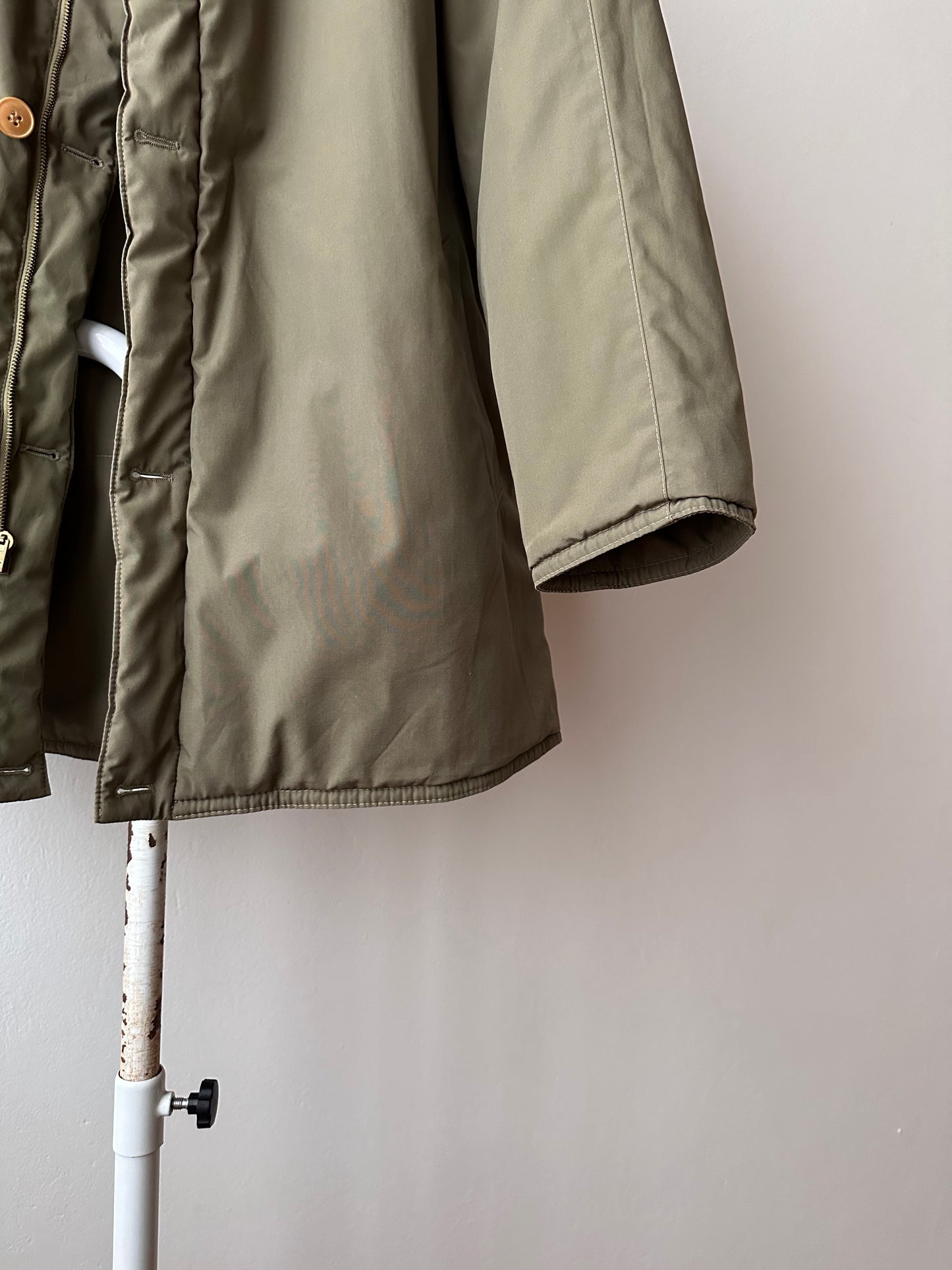 60s Italy reversible puffer jacket