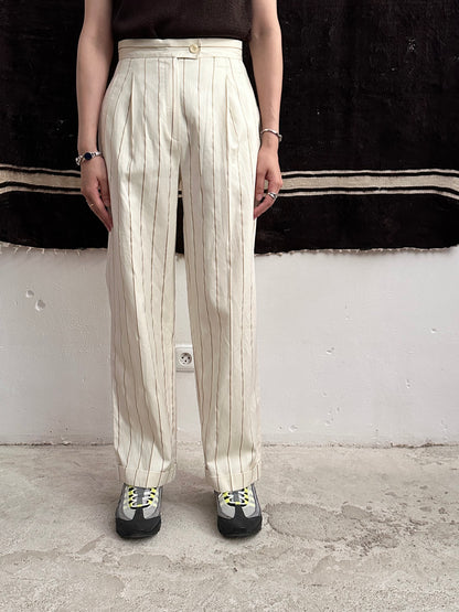 striped summer trouser