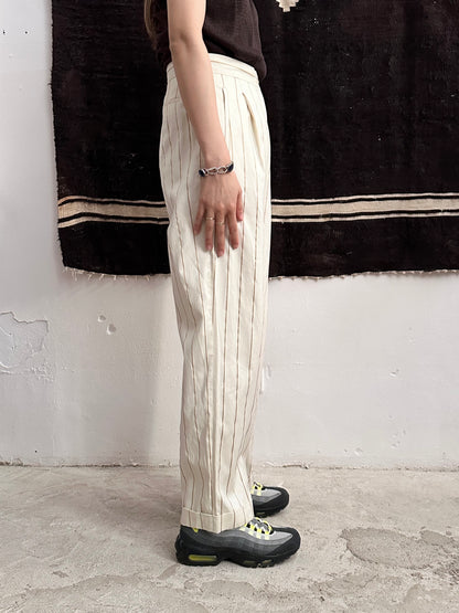 striped summer trouser