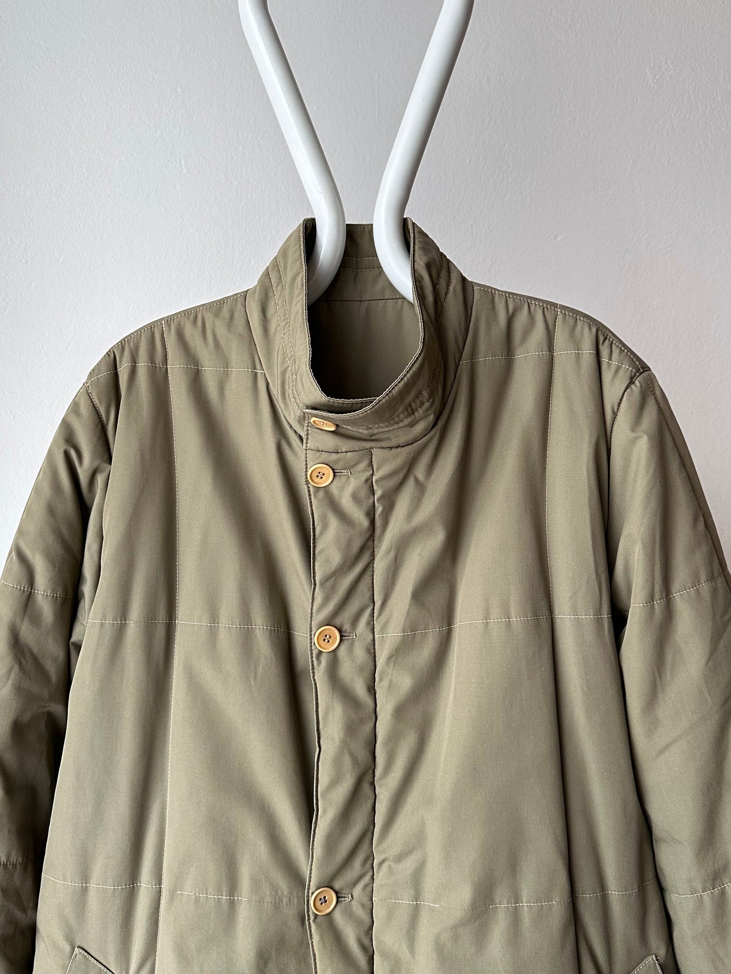 60s Italy reversible puffer jacket