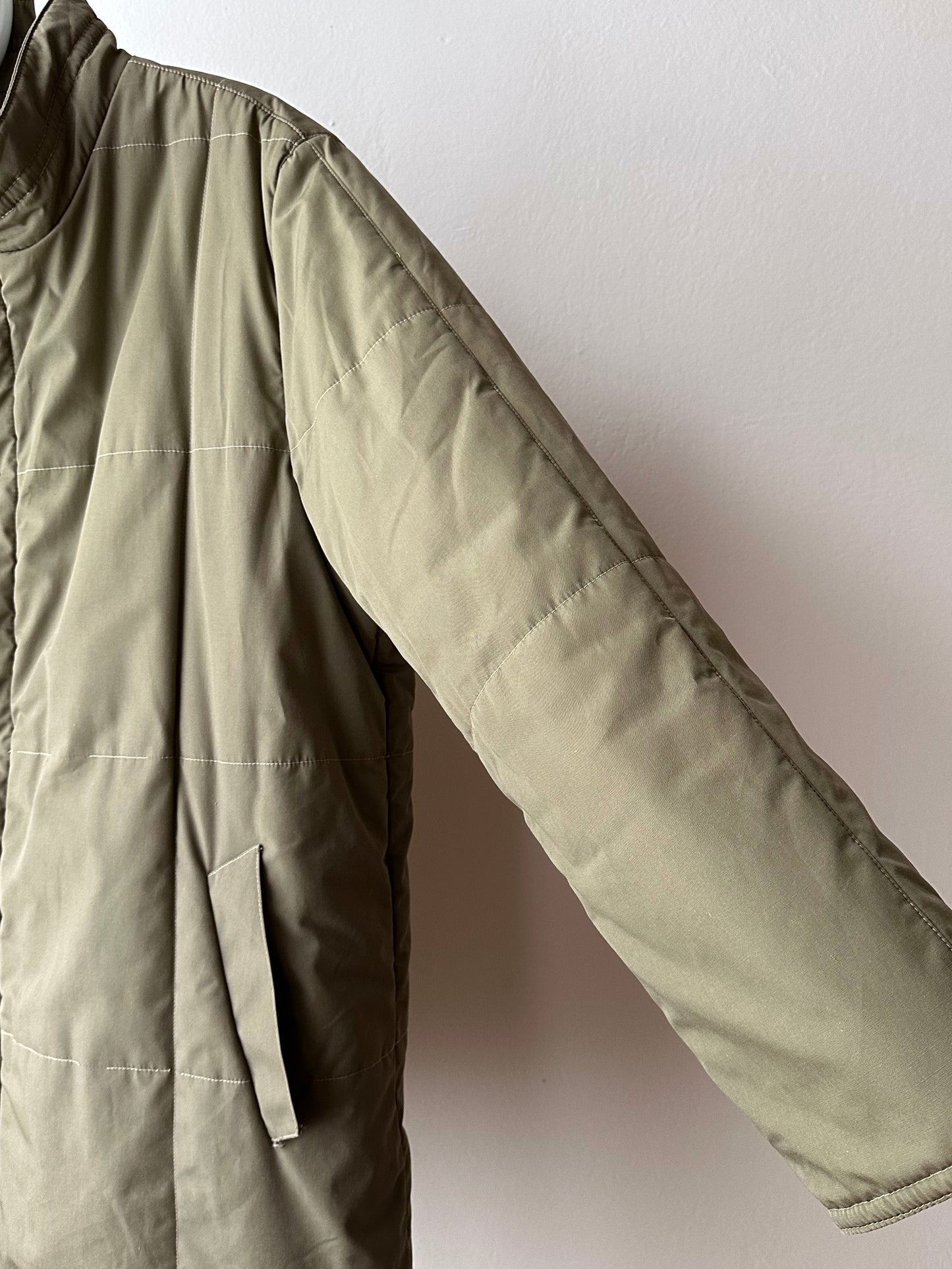 60s Italy reversible puffer jacket