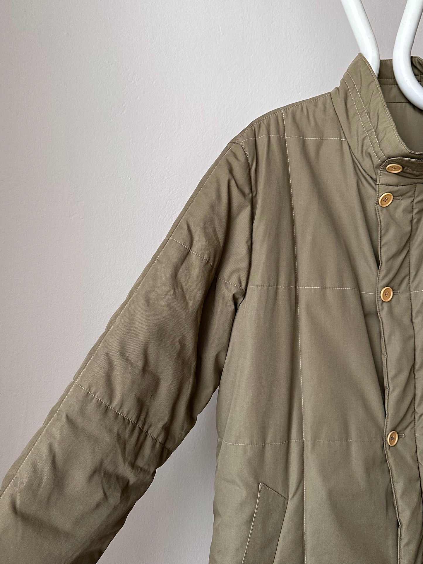 60s Italy reversible puffer jacket