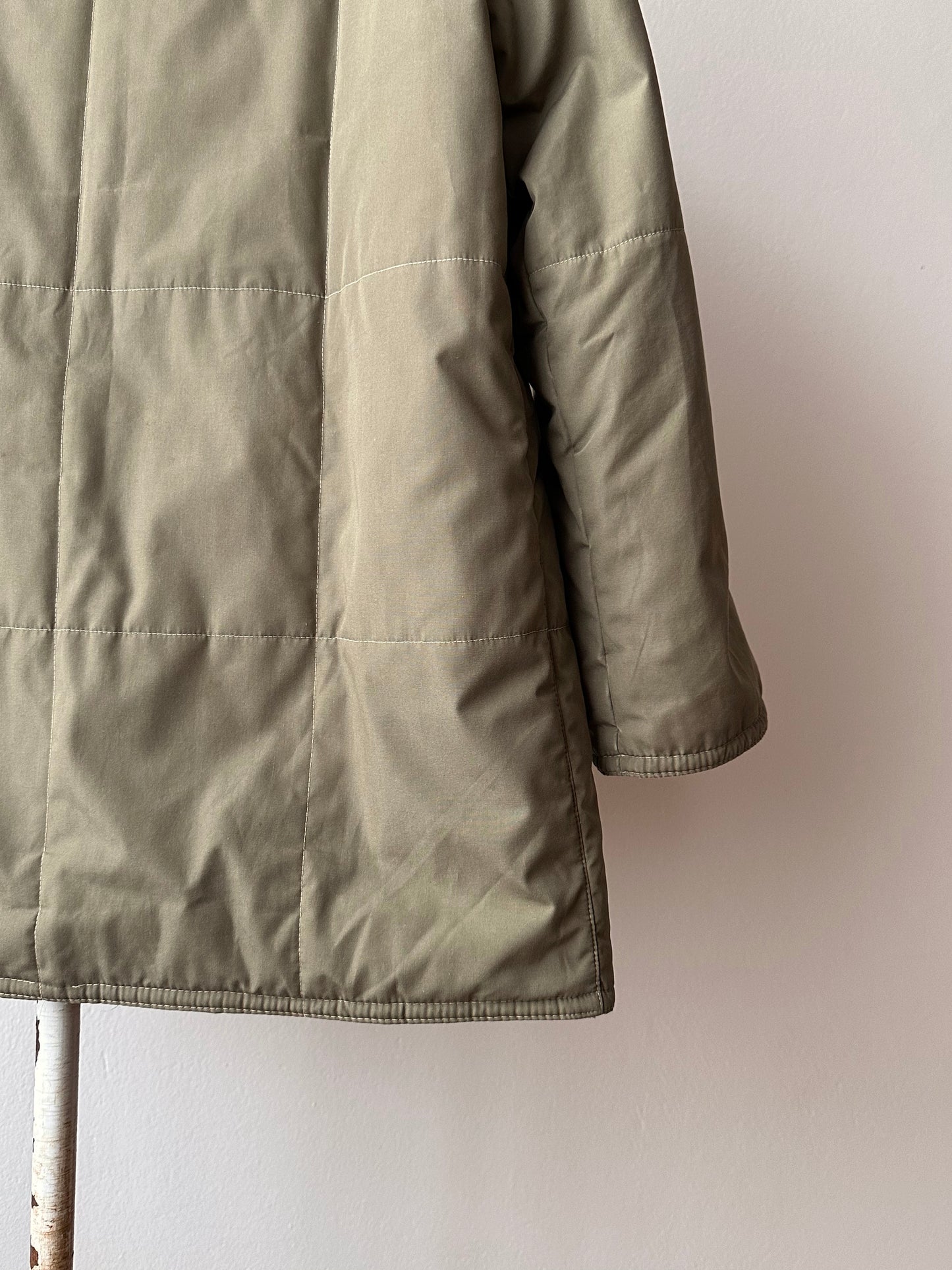60s Italy reversible puffer jacket