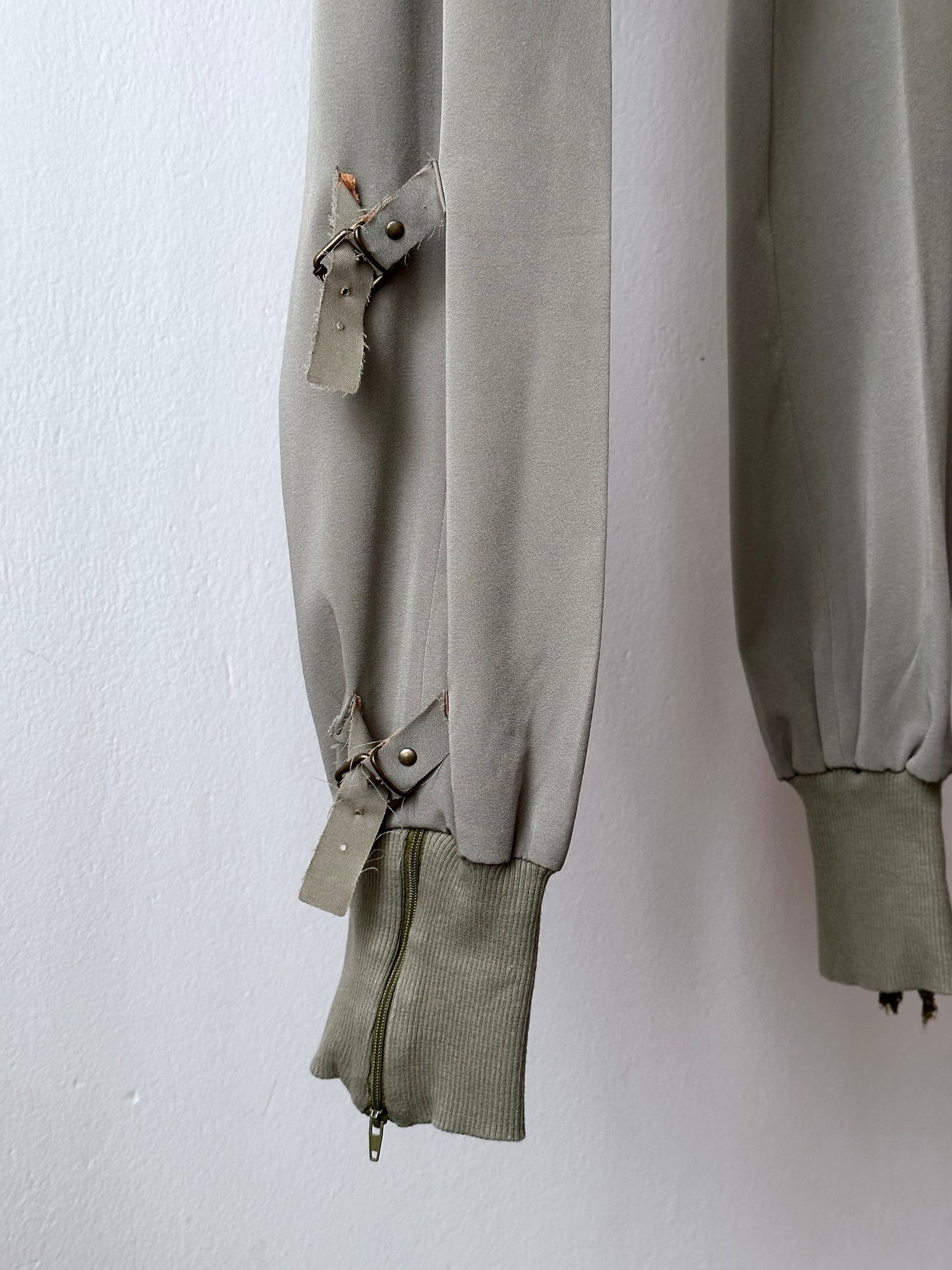 90s Italy side belt trouser