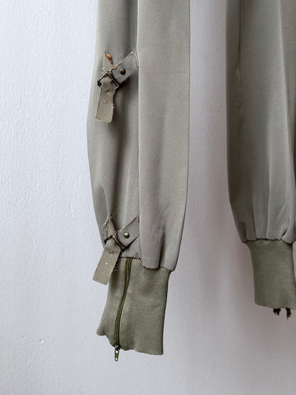 90s Italy side belt trouser