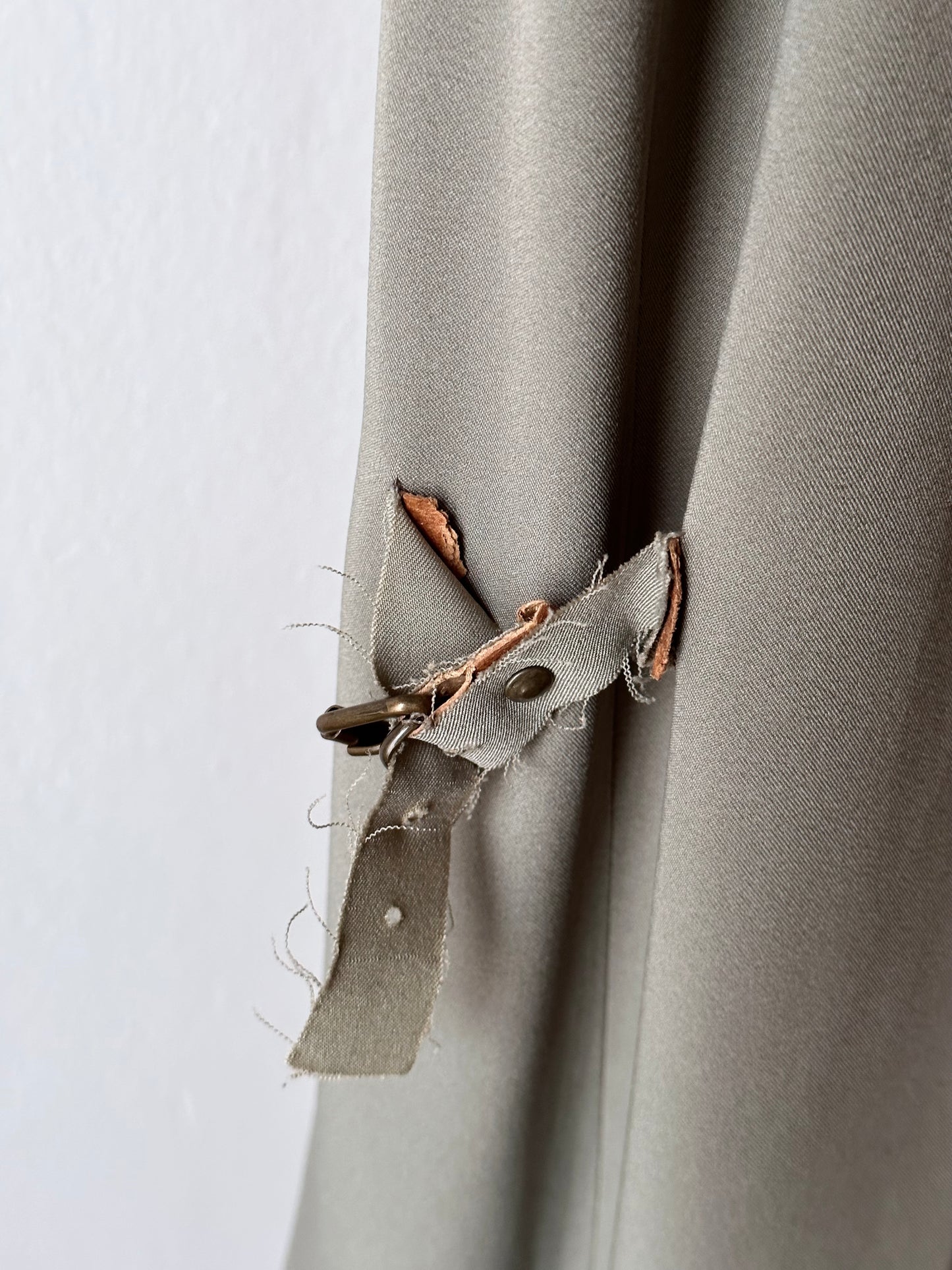 90s Italy side belt trouser