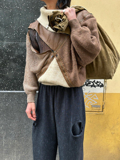 1990s Poly/Viscose Trousers - ~w40　　　