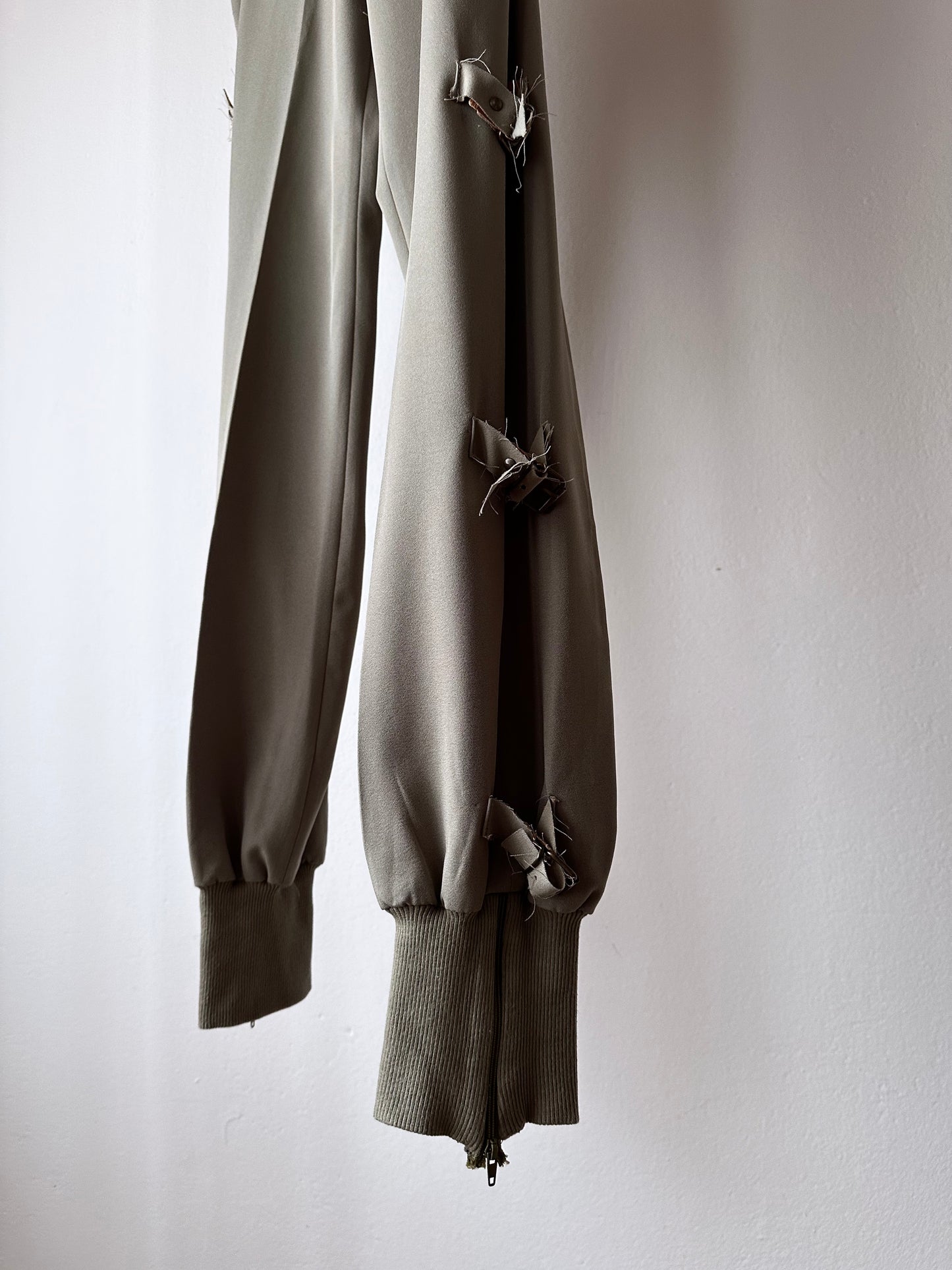 90s Italy side belt trouser