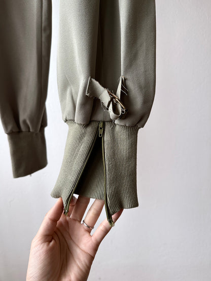 90s Italy side belt trouser