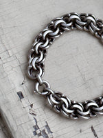 1940-50s France 800 Garibaldi chain bracelet