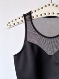 black mesh tank