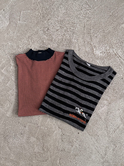 80s Striped Tee 2-Pack - M