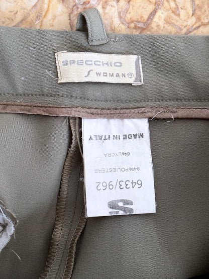 90s Italy side belt trouser