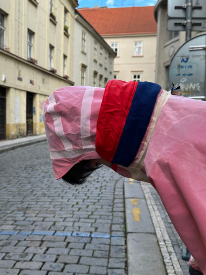 1990s Patagonia Sailing Jacket Smock Red 90年代 パタゴニア セーリング ナイロン 赤 レア Toto Praha Vintage clothing shop Antique shop 古着屋 プラハ Showroom appointment Prague ユーロ古着 ヨーロッパ古着 古着卸 ヴィンテージ