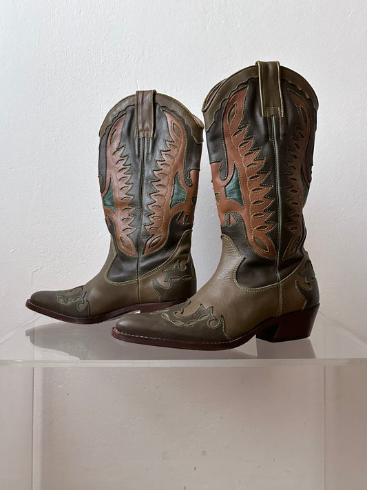 90s D&G cowboy boots