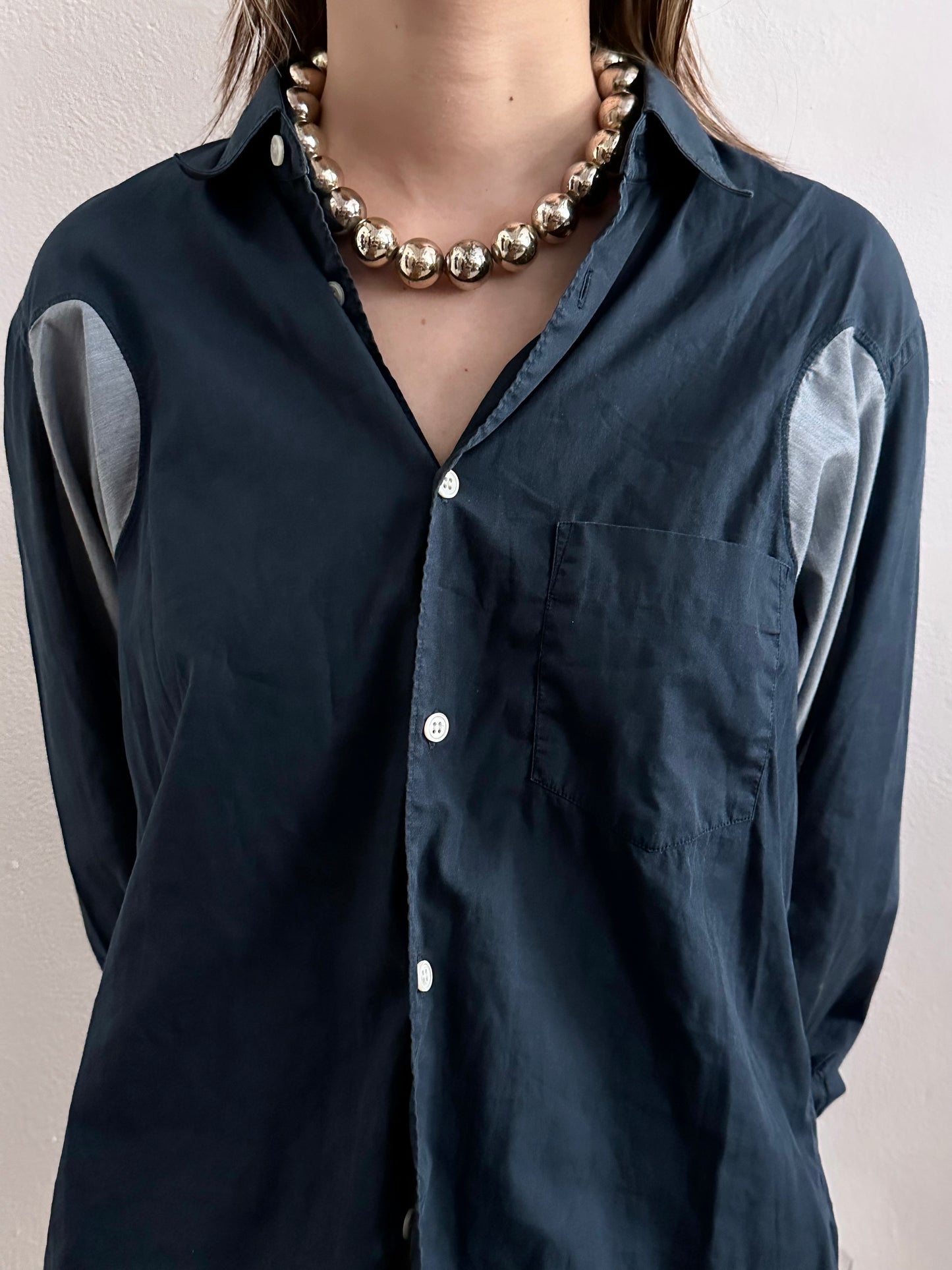 50-60s Austria mirror ball necklace