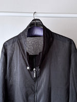 nylon sheer jacket with draw strings