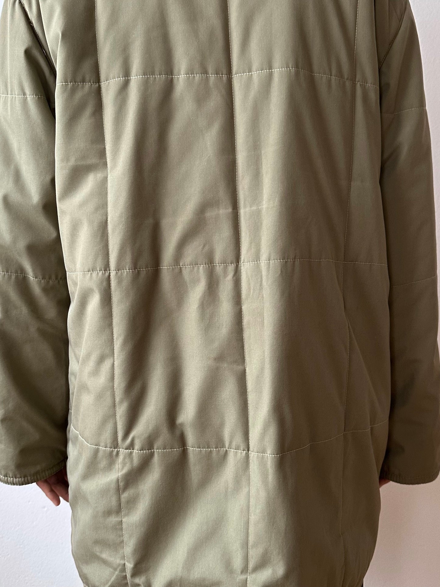 60s Italy reversible puffer jacket