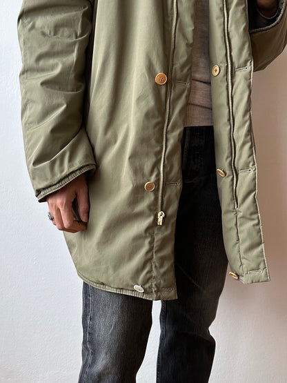 60s Italy reversible puffer jacket