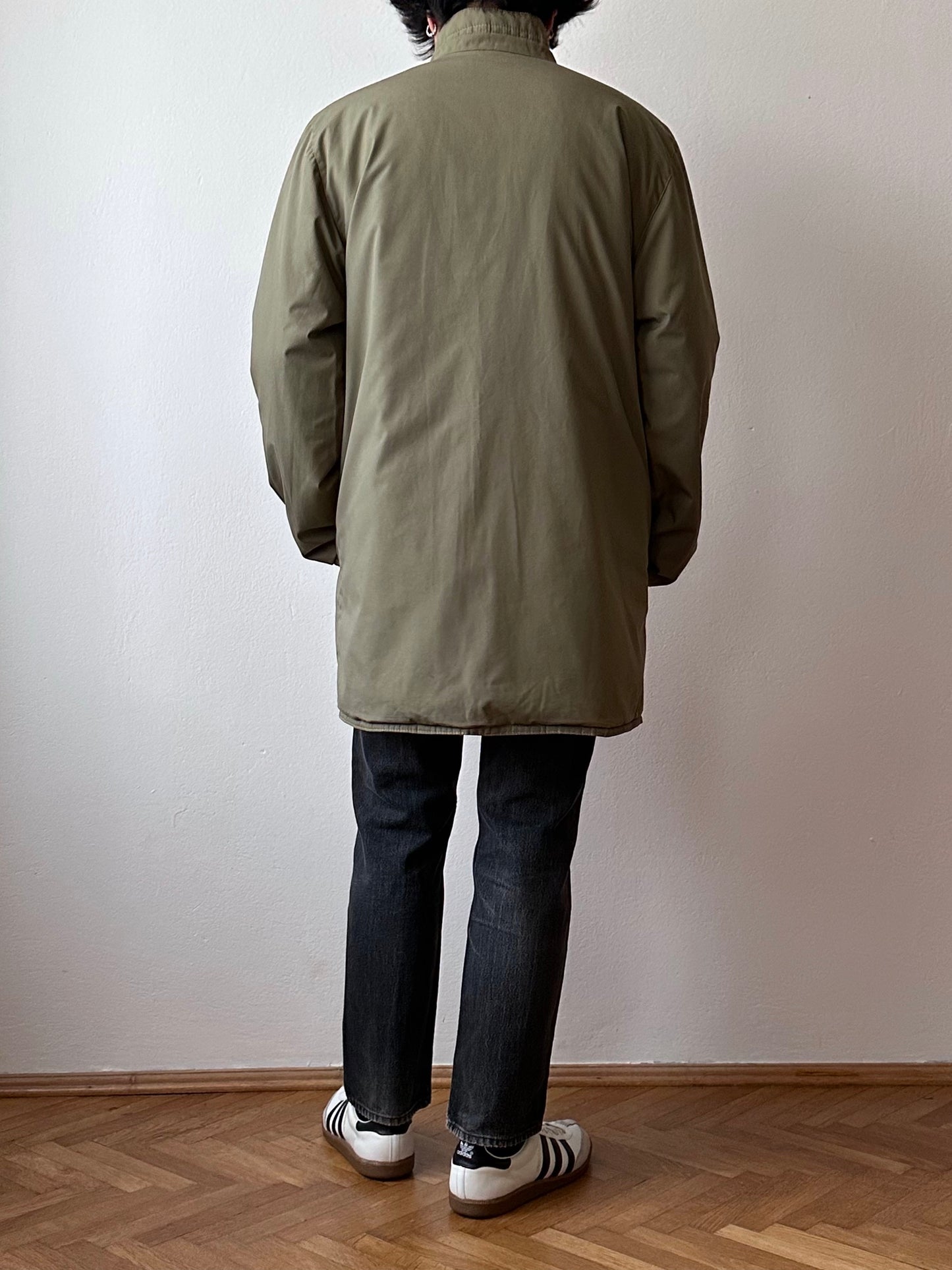 60s Italy reversible puffer jacket