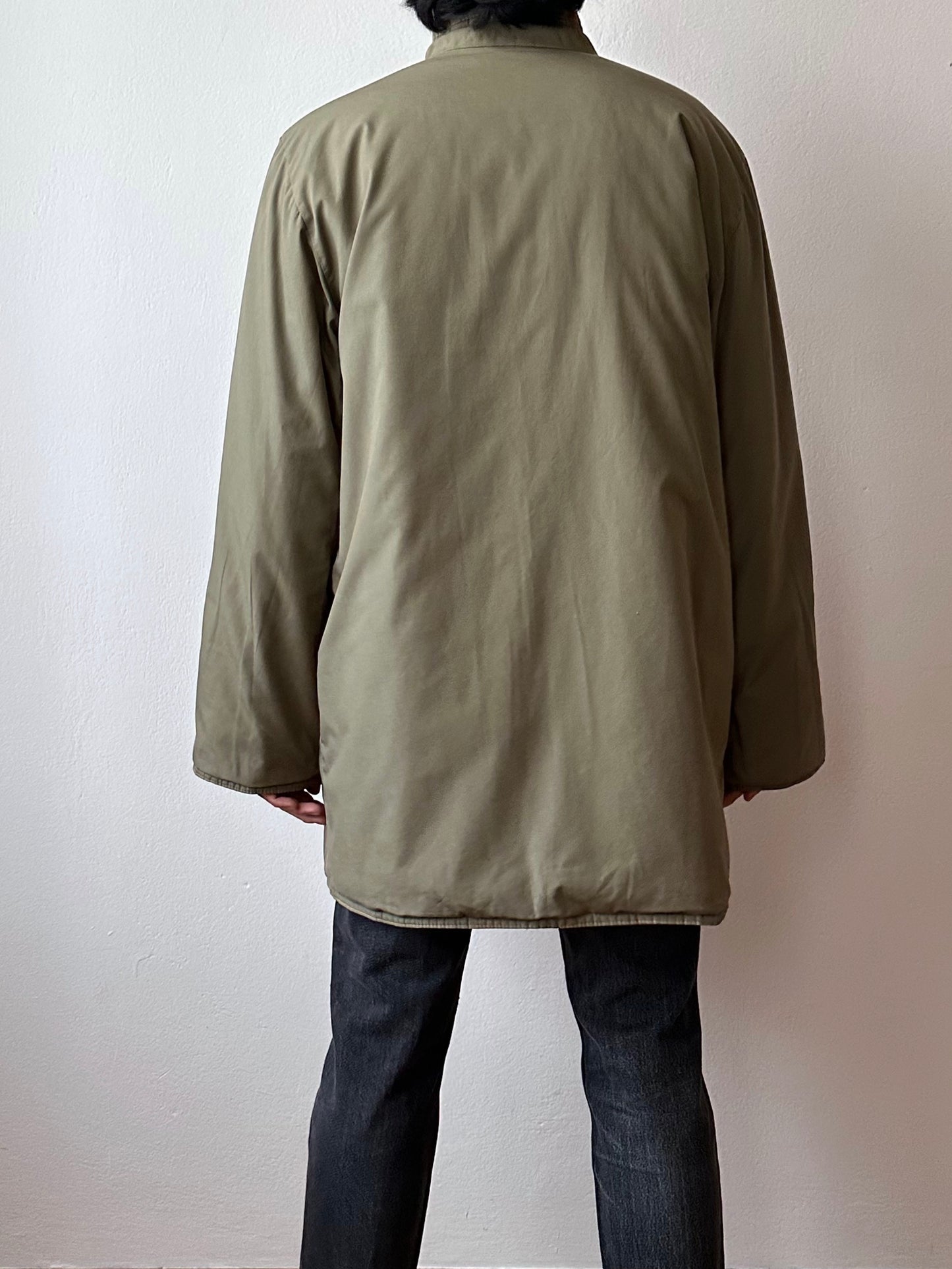 60s Italy reversible puffer jacket
