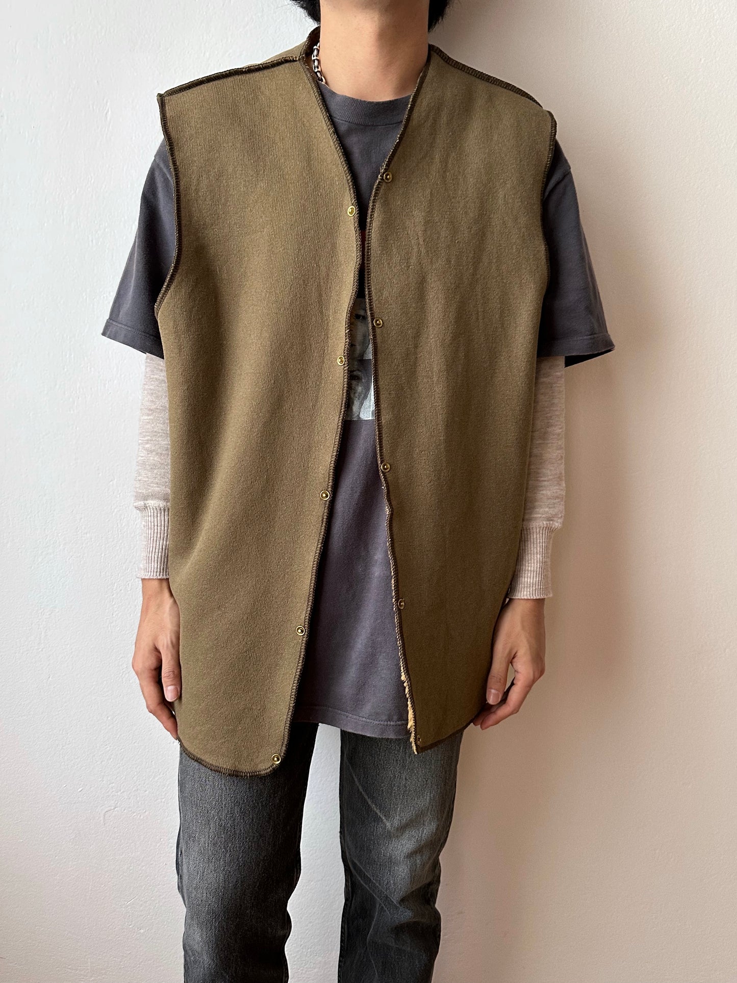 90s Barbour Pile liner vest