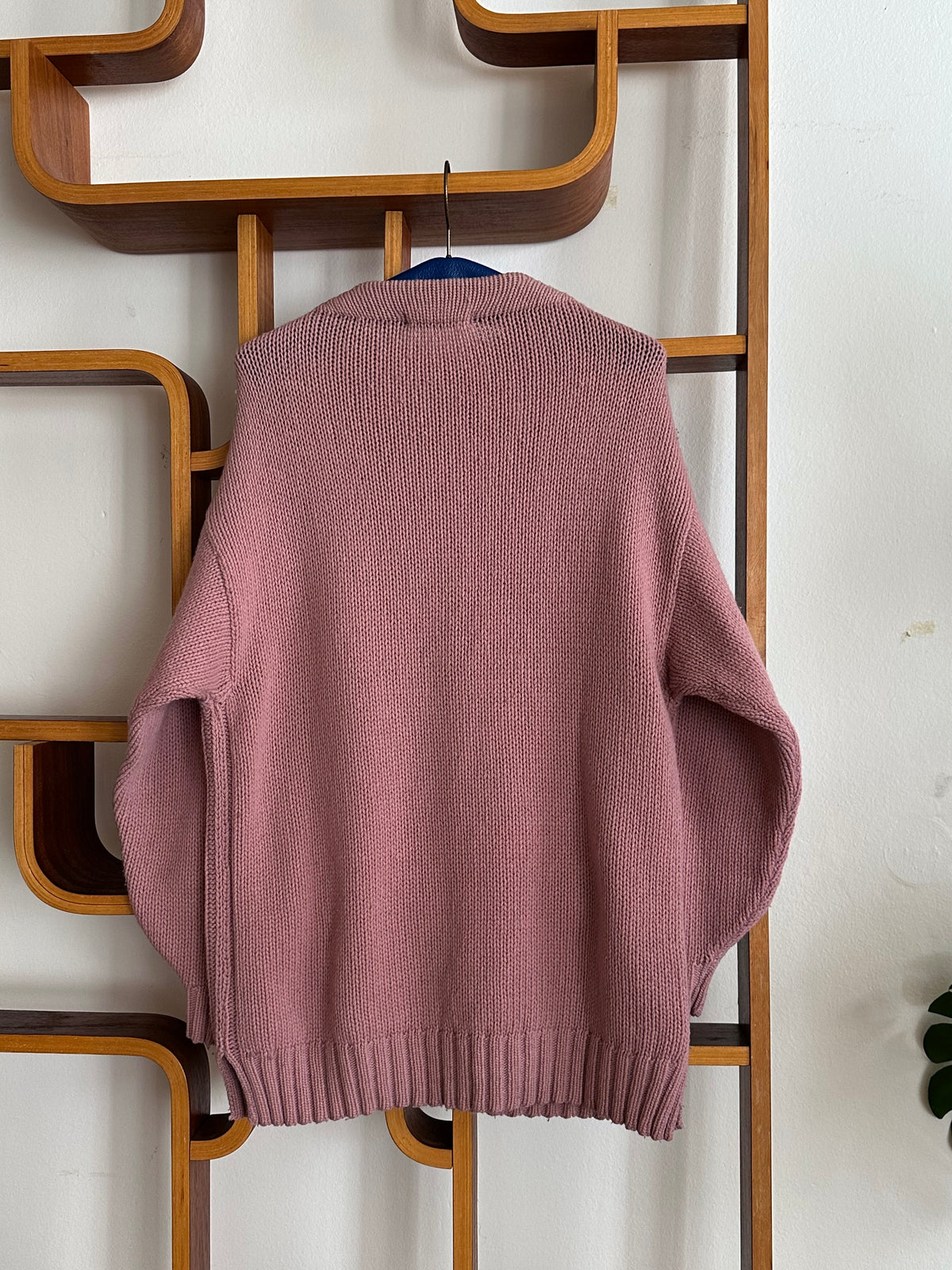 1990s 90年代 Stone Island ストーンアイランド Massimo Osti Wool Jumper ウール ニット セーター Pink ピンク マッシモオスティ Toto Praha Vintage clothing shop Antique shop 古着屋 プラハ Showroom appointment Prague ユーロ古着 ヨーロッパ古着 古着卸 ヴィンテージ