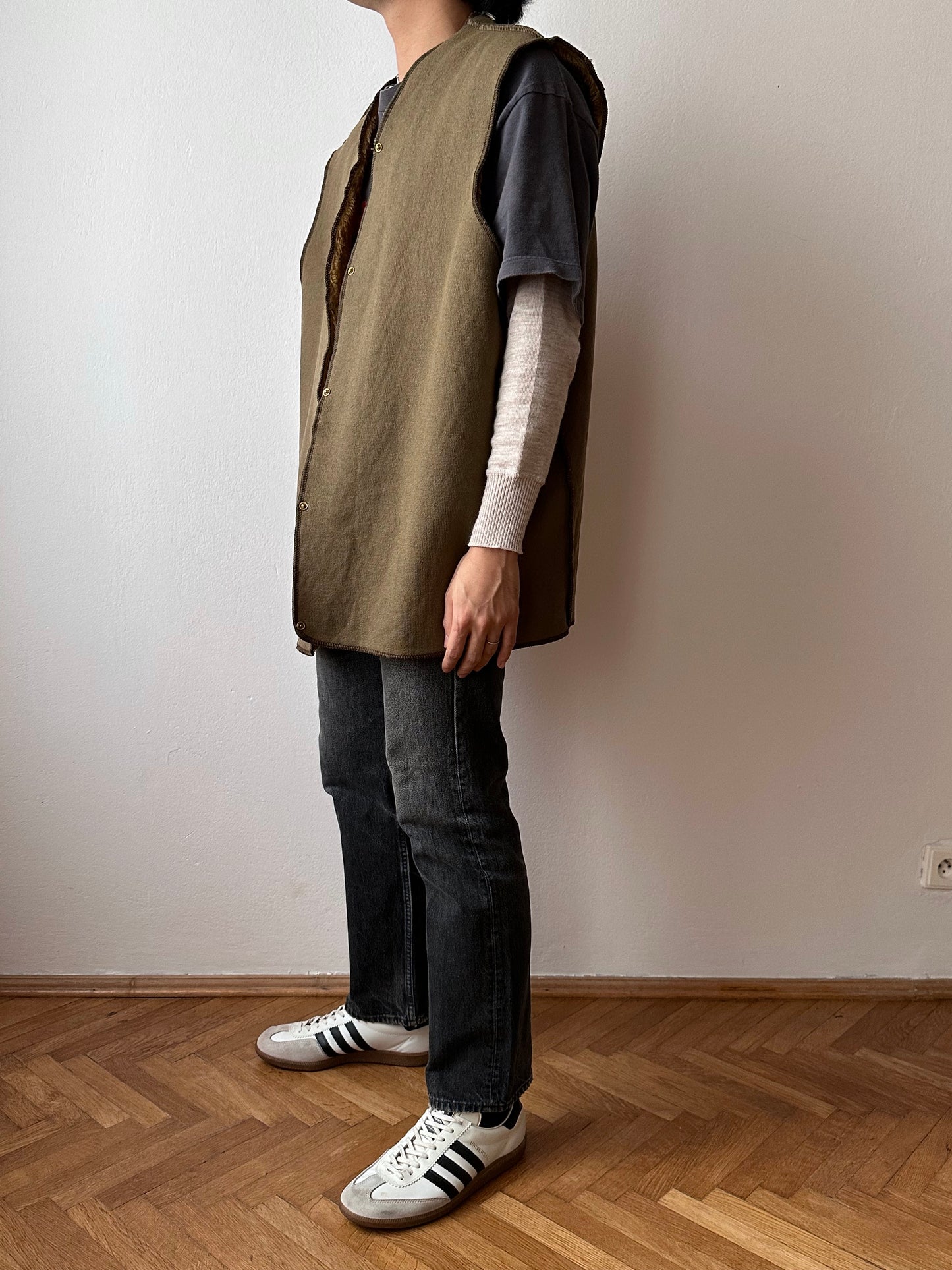 90s Barbour Pile liner vest