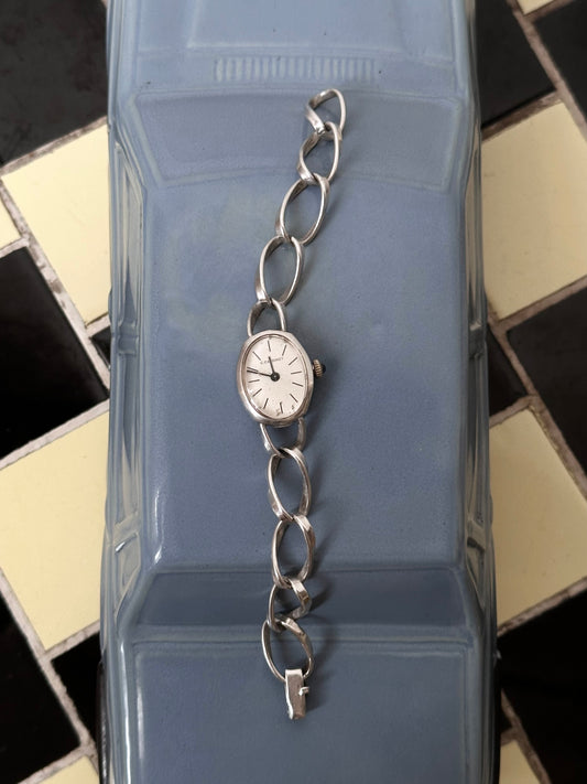 40-50s silver 800 chain watch