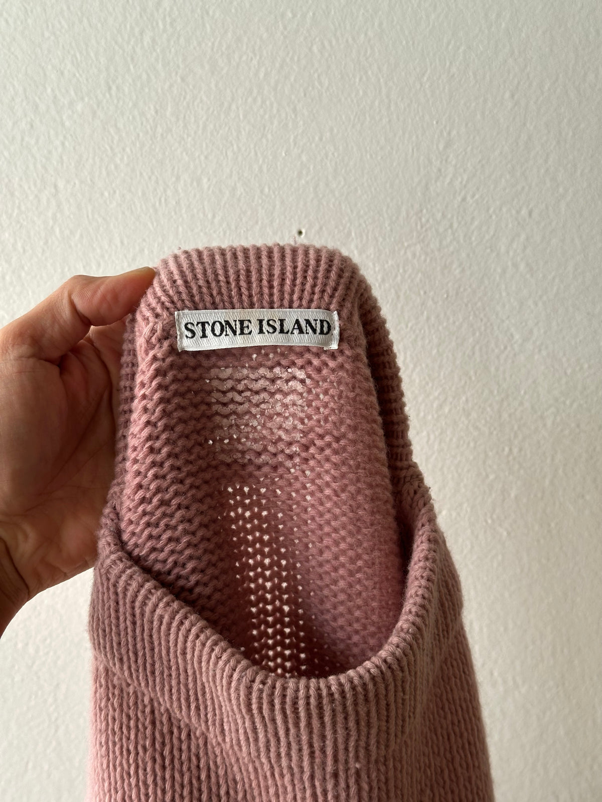 Early 90s Stone Island Wool/Nylon Jumper