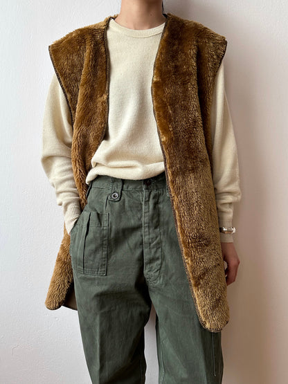 90s Barbour Pile liner vest