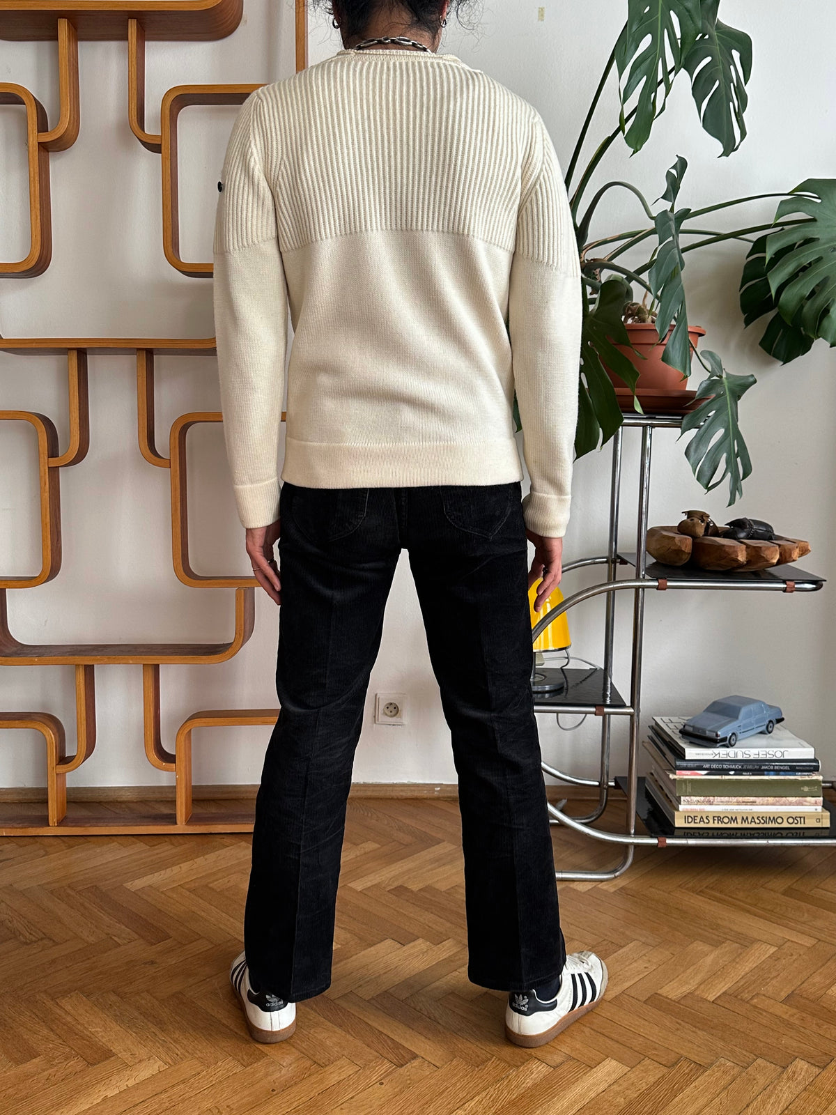 Stone Island ストーンアイランド Massimo Osti Wool Jumper ウール ニット セータ Toto Praha Vintage clothing shop Antique shop 古着屋 プラハ Showroom appointment Prague ユーロ古着 ヨーロッパ古着 古着卸 ヴィンテージ