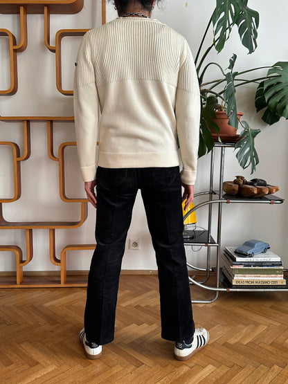 Stone Island ストーンアイランド Massimo Osti Wool Jumper ウール ニット セータ Toto Praha Vintage clothing shop Antique shop 古着屋 プラハ Showroom appointment Prague ユーロ古着 ヨーロッパ古着 古着卸 ヴィンテージ