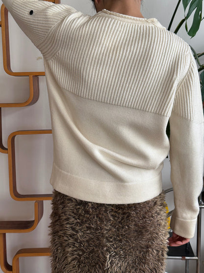 Stone Island ストーンアイランド Massimo Osti Wool Jumper ウール ニット セータ Toto Praha Vintage clothing shop Antique shop 古着屋 プラハ Showroom appointment Prague ユーロ古着 ヨーロッパ古着 古着卸 ヴィンテージ