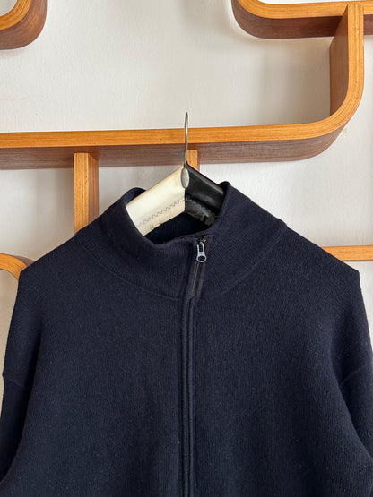 Stone Island ストーンアイランド Massimo Osti Wool Jumper ウール ニット セータ 紺色 Navy Toto Praha Vintage clothing shop Antique shop 古着屋 プラハ Showroom appointment Prague ユーロ古着 ヨーロッパ古着 古着卸 ヴィンテージ