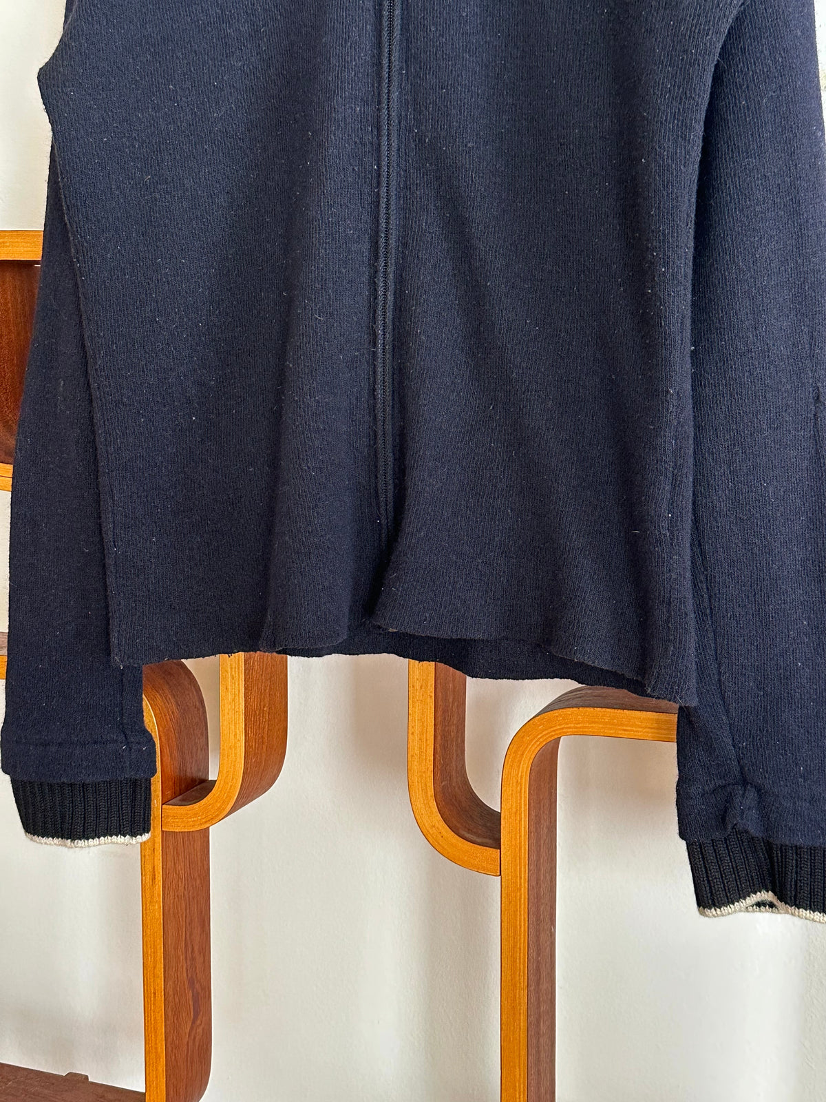 Stone Island ストーンアイランド Massimo Osti Wool Jumper ウール ニット セータ 紺色 Navy Toto Praha Vintage clothing shop Antique shop 古着屋 プラハ Showroom appointment Prague ユーロ古着 ヨーロッパ古着 古着卸 ヴィンテージ